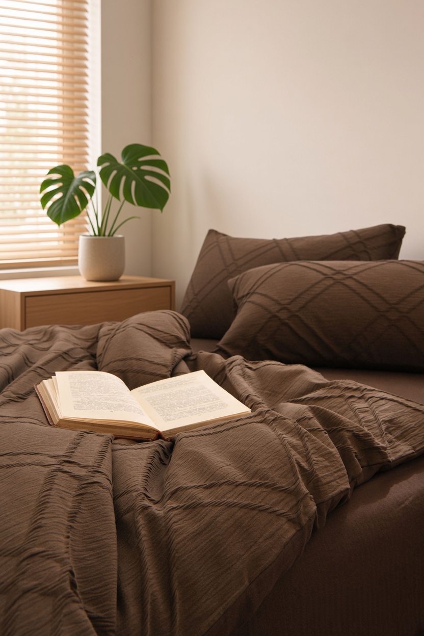 Geometric Cotton Jacquard Breathable Bedding Set