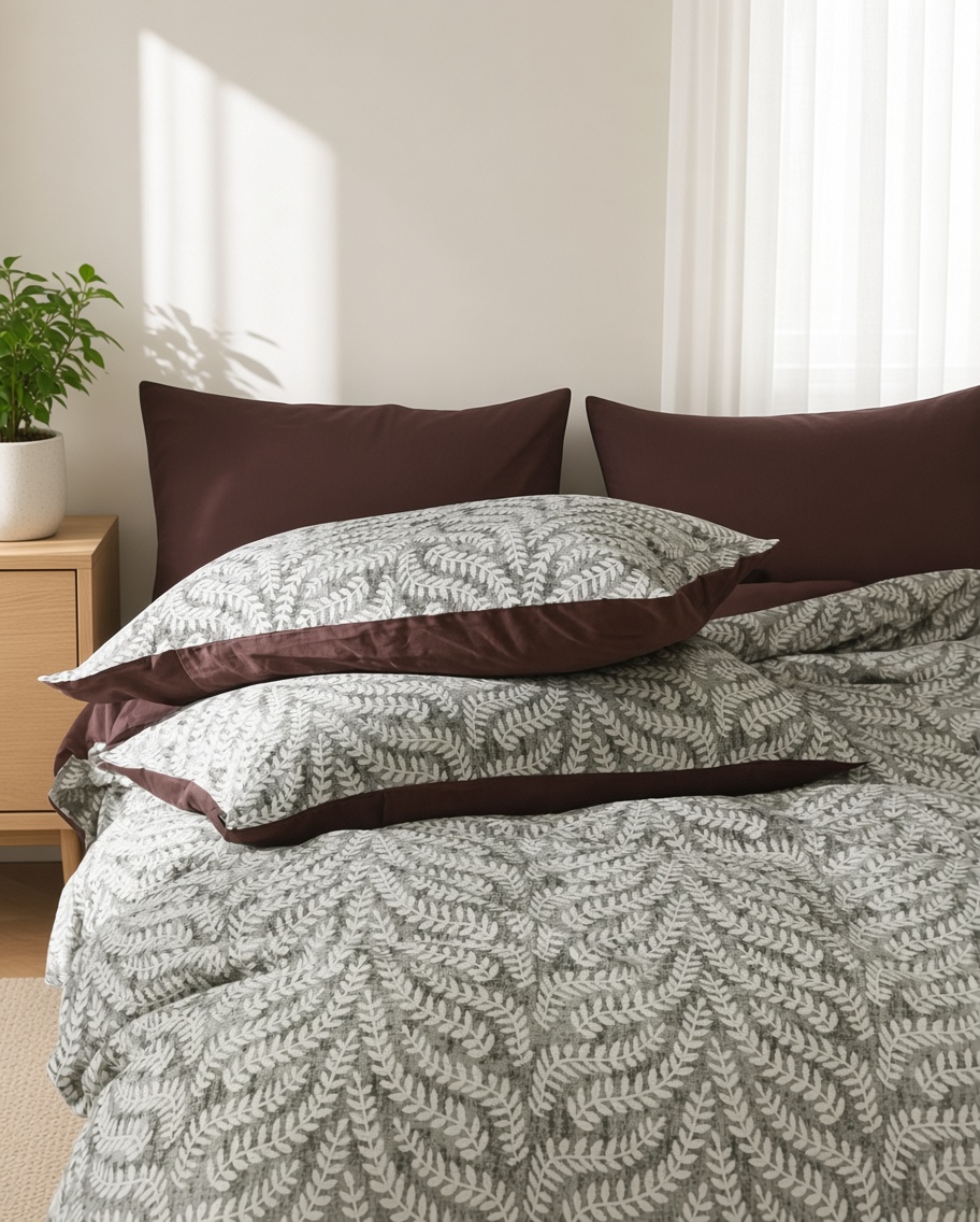 Vintage Long Staple Cotton Jacquard Silky Bedding Bundle