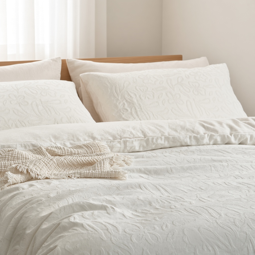 Tencel Cotton Jacquard Breathable Bedding Set