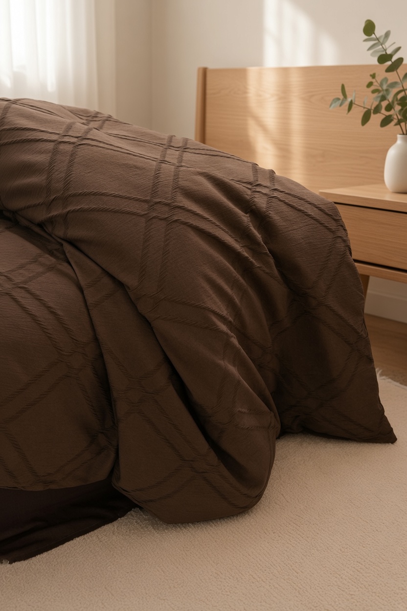 Minimalist Geometric Cotton Jacquard Bedding Set