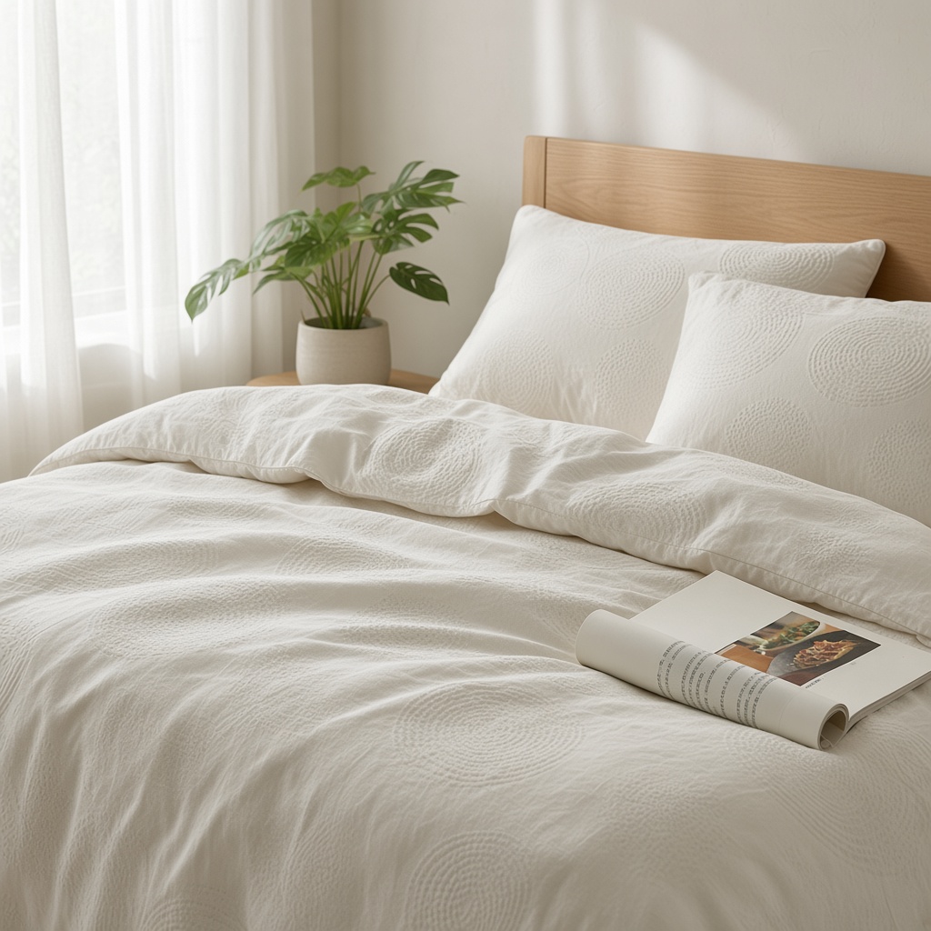 Tencel Cotton Jacquard Breathable Bedding Set