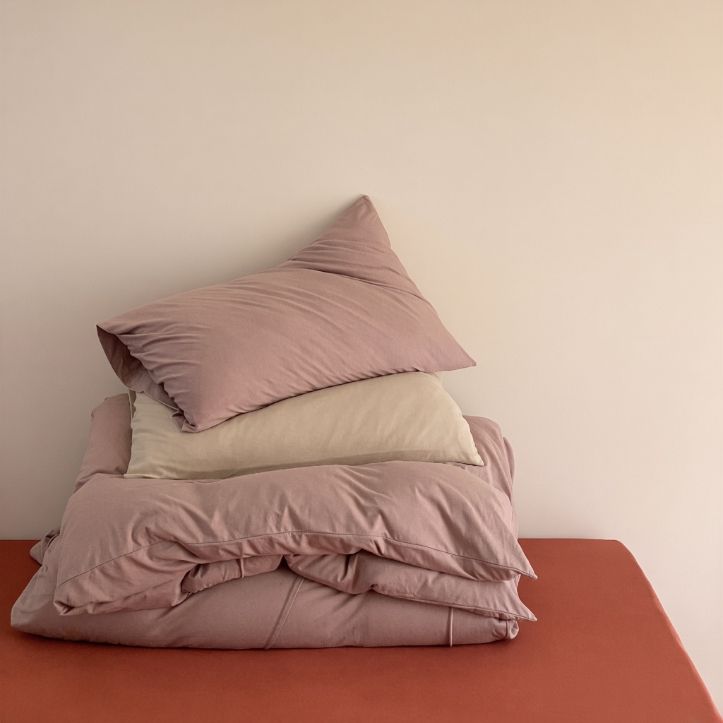 Warm Tone Jersey Knit Bedding Set