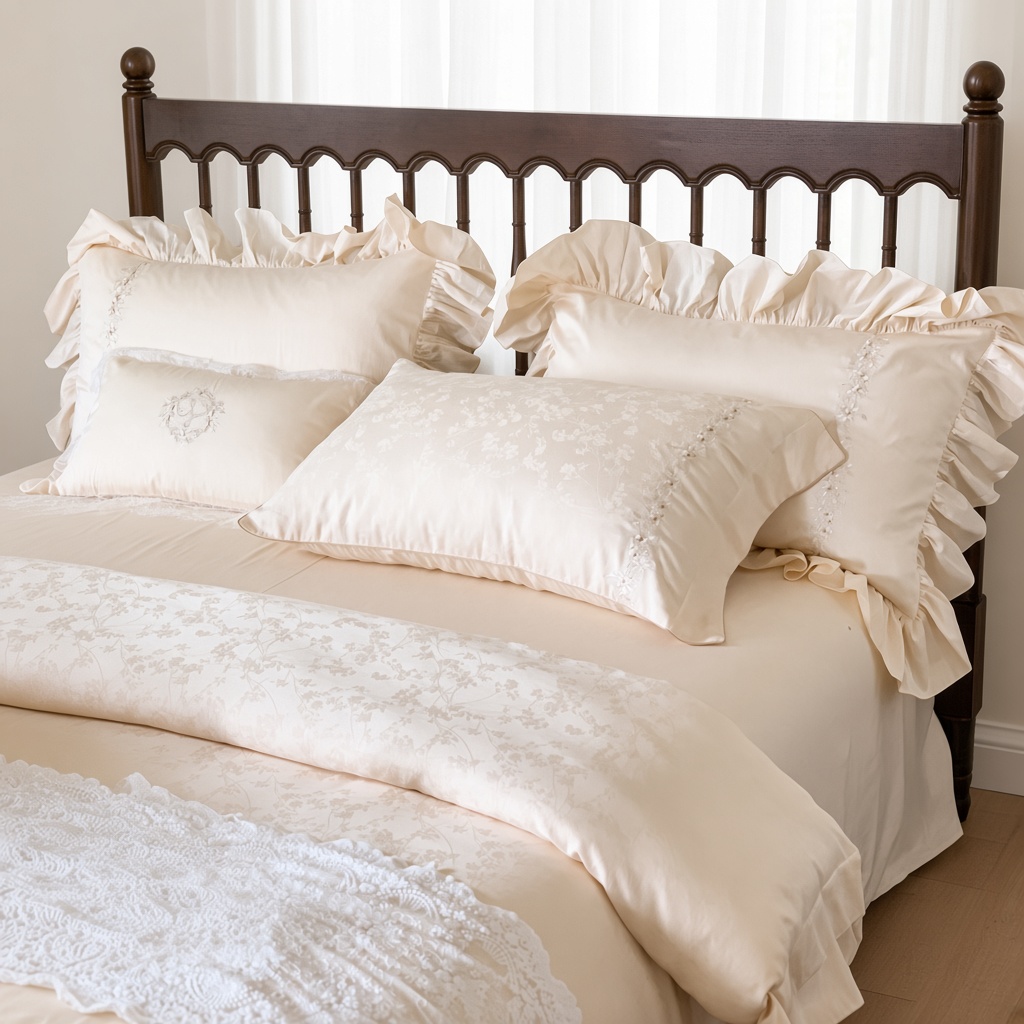 Floral Ruffle Bedding Bundle