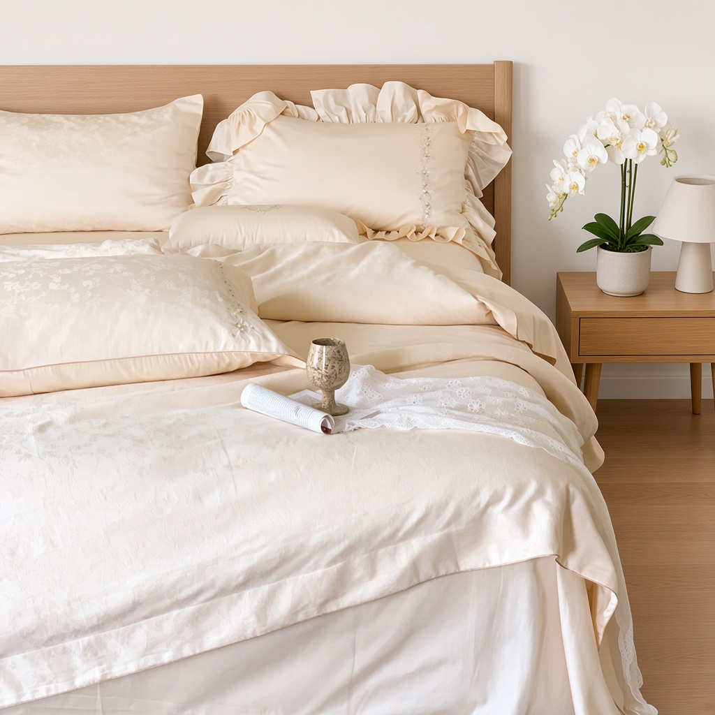 Floral Ruffle Bedding Bundle