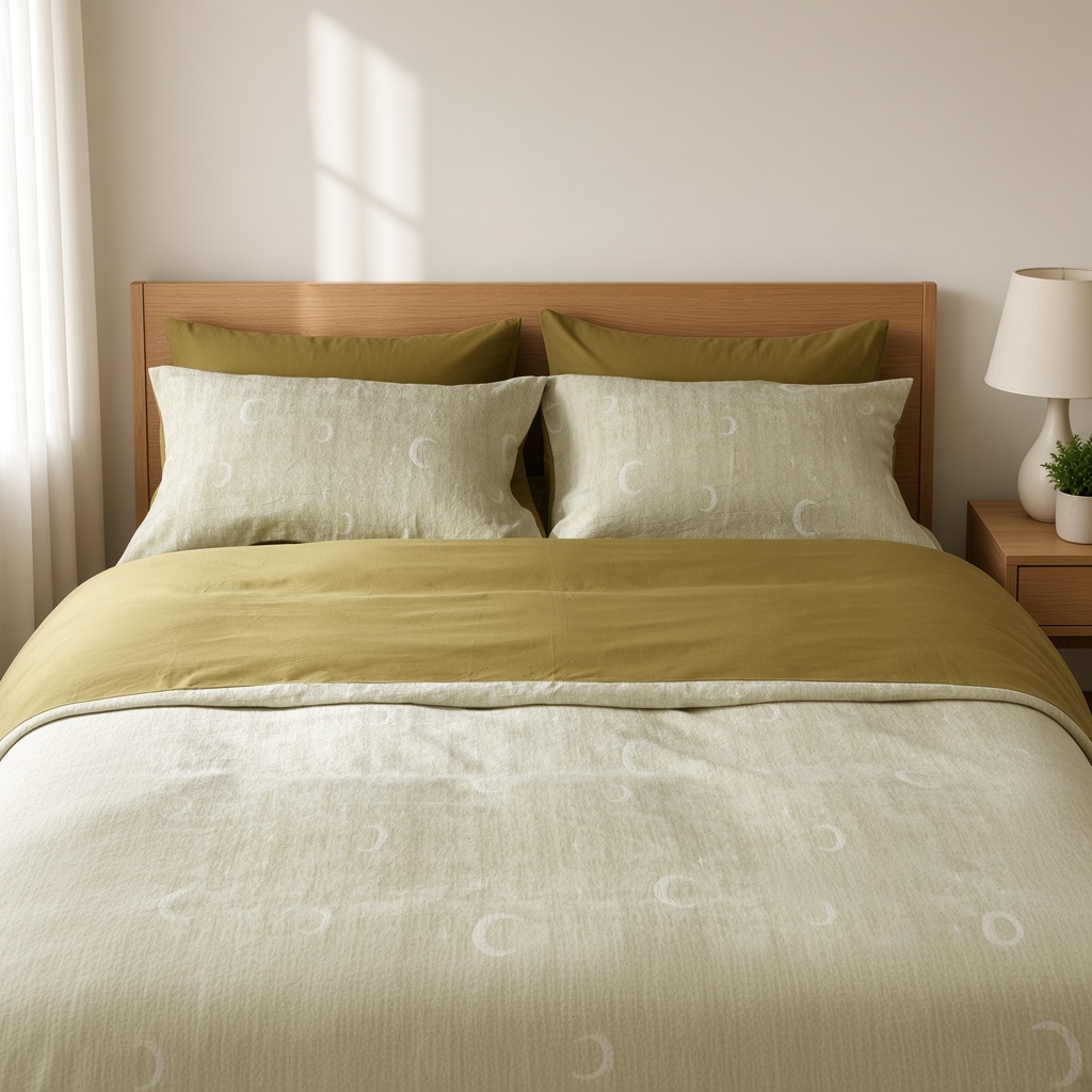 Vintage Long Staple Cotton Jacquard Silky Bedding Bundle