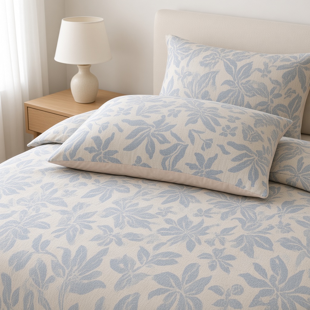 Vintage Long Staple Cotton Jacquard Silky Bedding Bundle