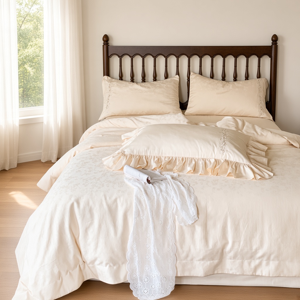 Floral Ruffle Bedding Bundle