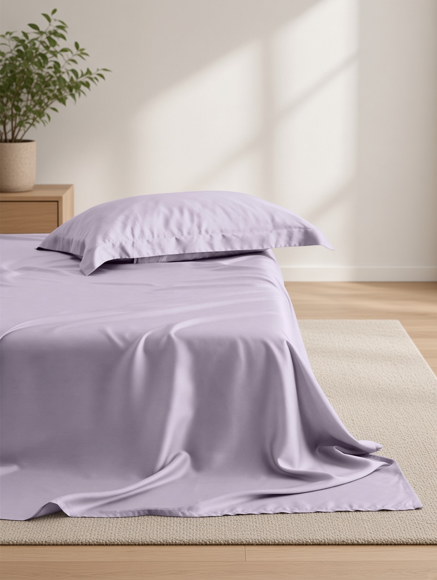Solid Tencel Silky Bedding Set
