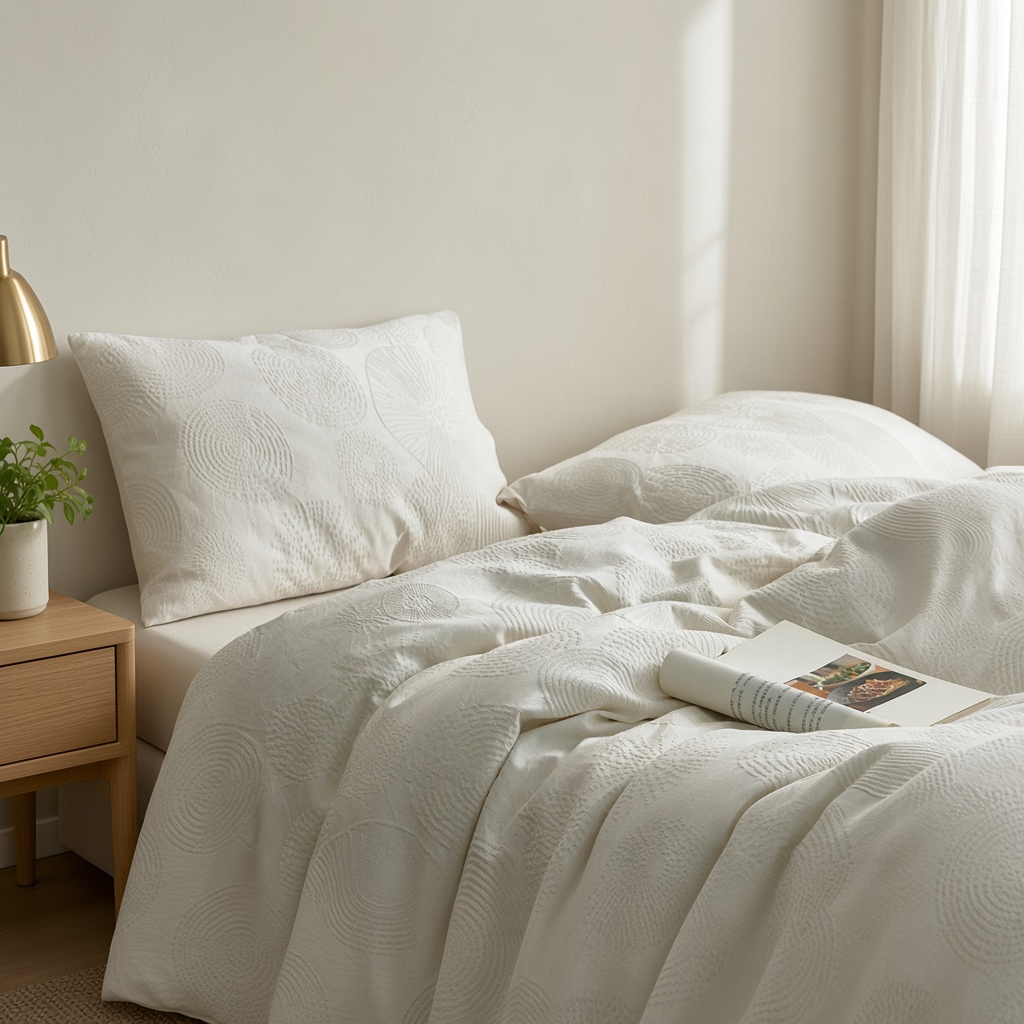 Tencel Cotton Jacquard Moisture-Wicking Bedding Set