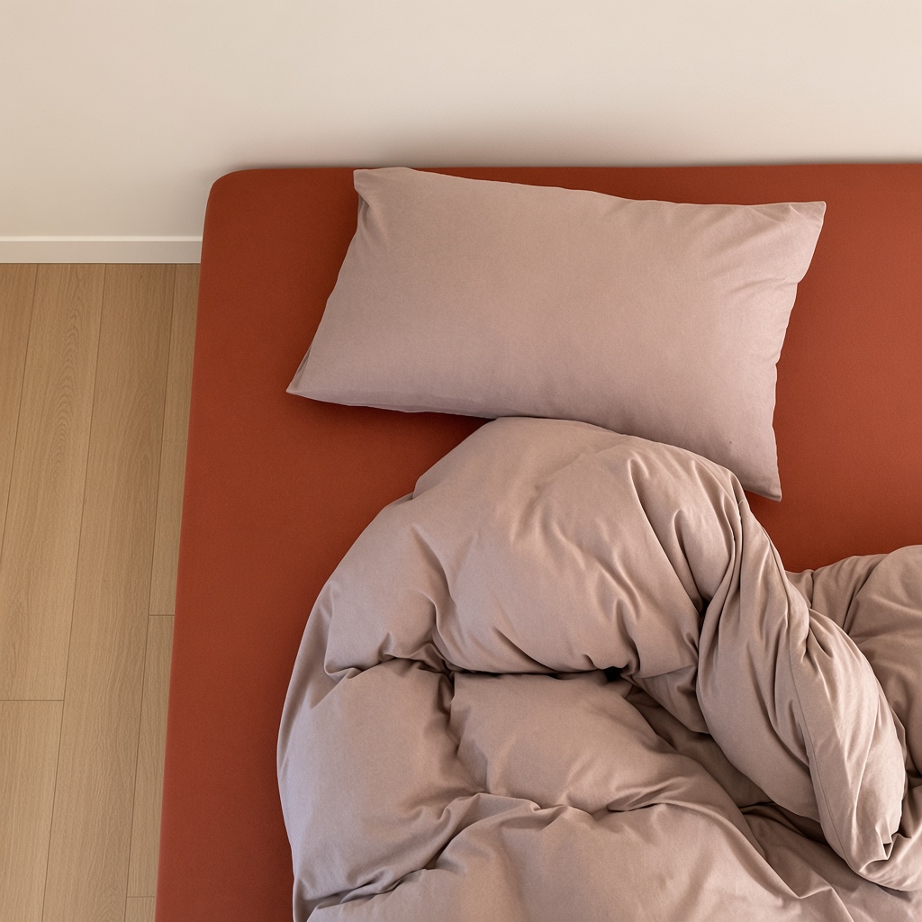 Warm Tone Jersey Knit Bedding Set