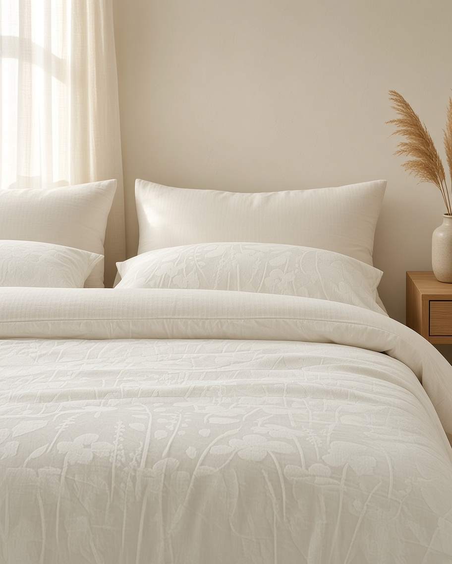 Tencel Cotton Jacquard Moisture-Wicking Bedding Set