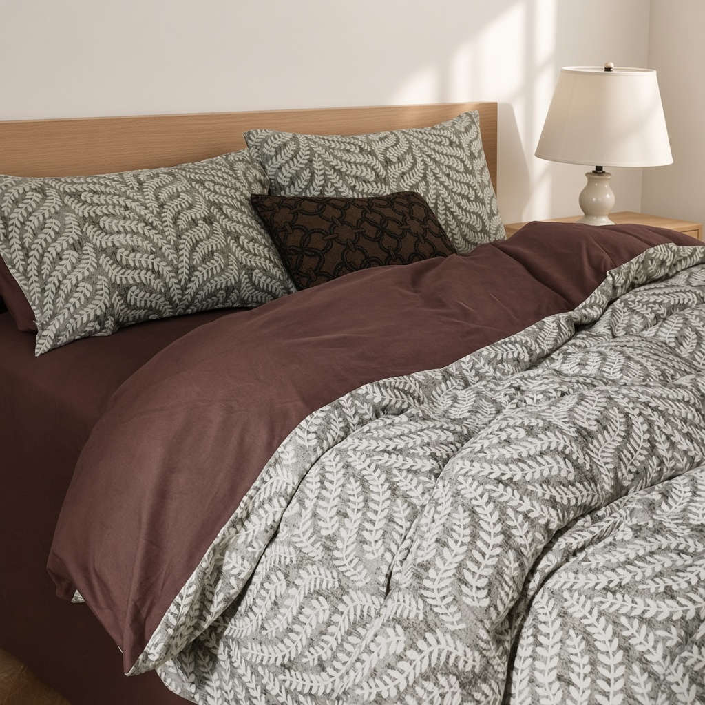 Vintage Long Staple Cotton Jacquard Silky Bedding Bundle