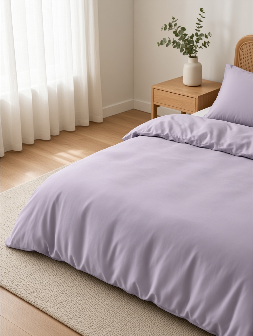 Solid Tencel Silky Bedding Set