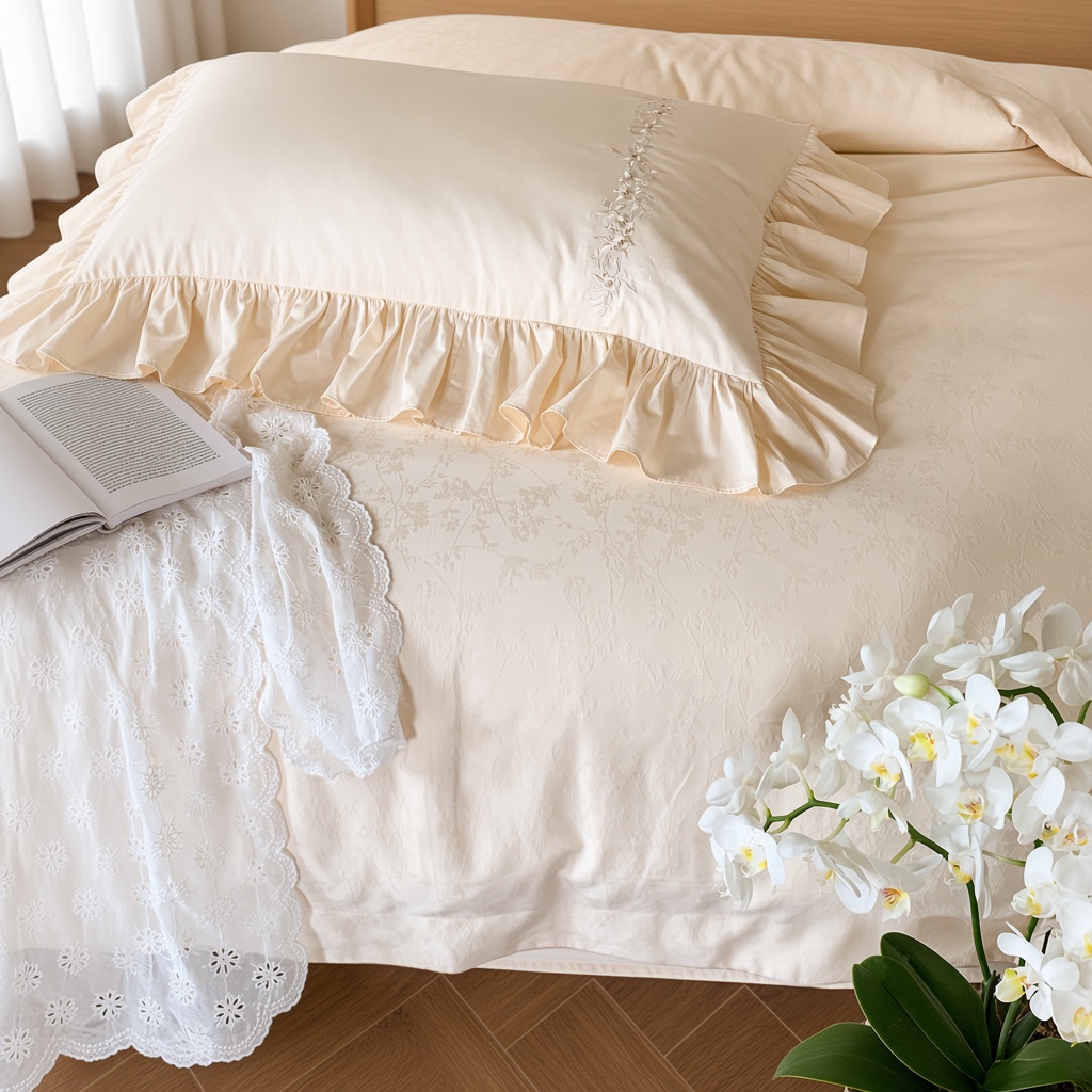Floral Ruffle Bedding Bundle