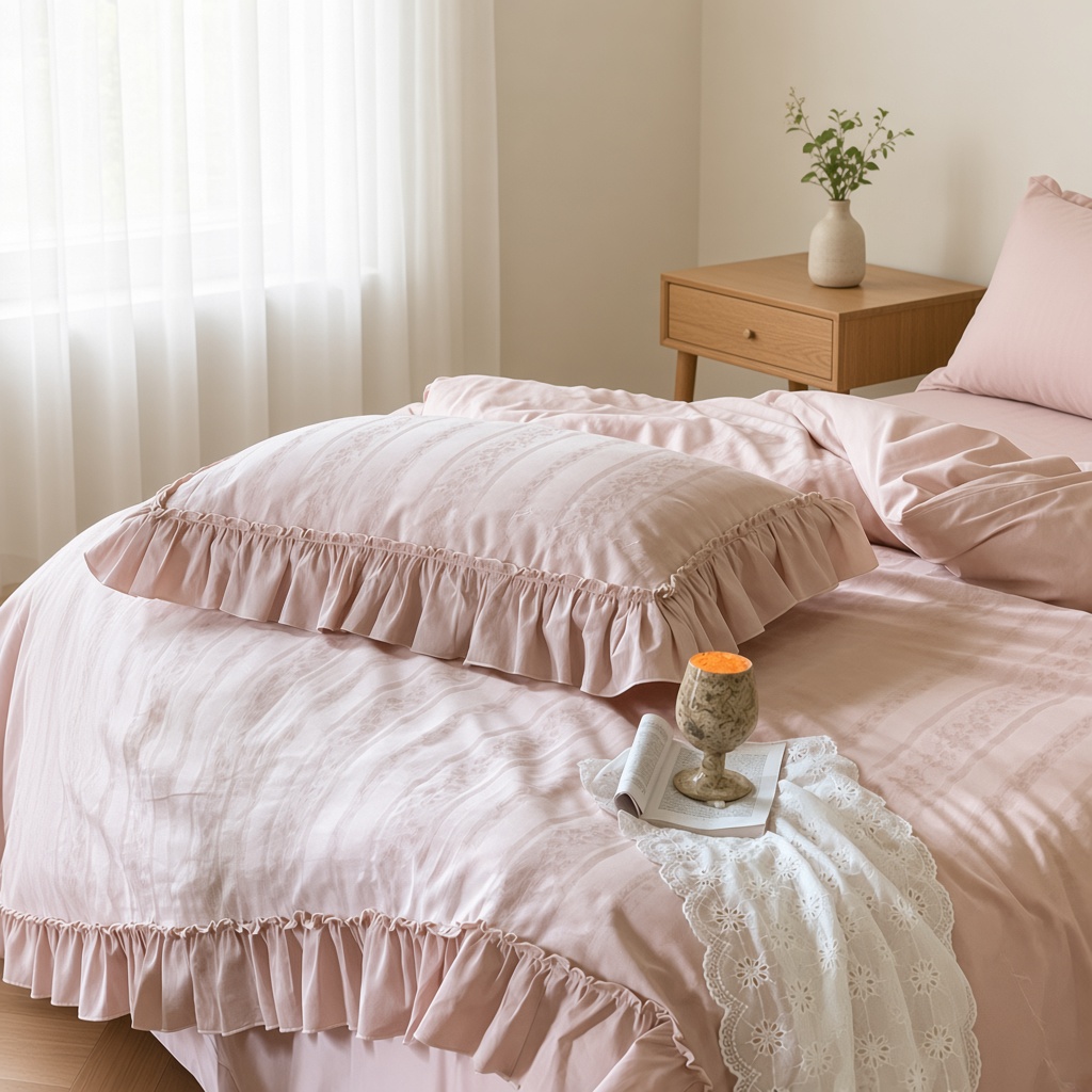 Floral Ruffle Bedding Bundle
