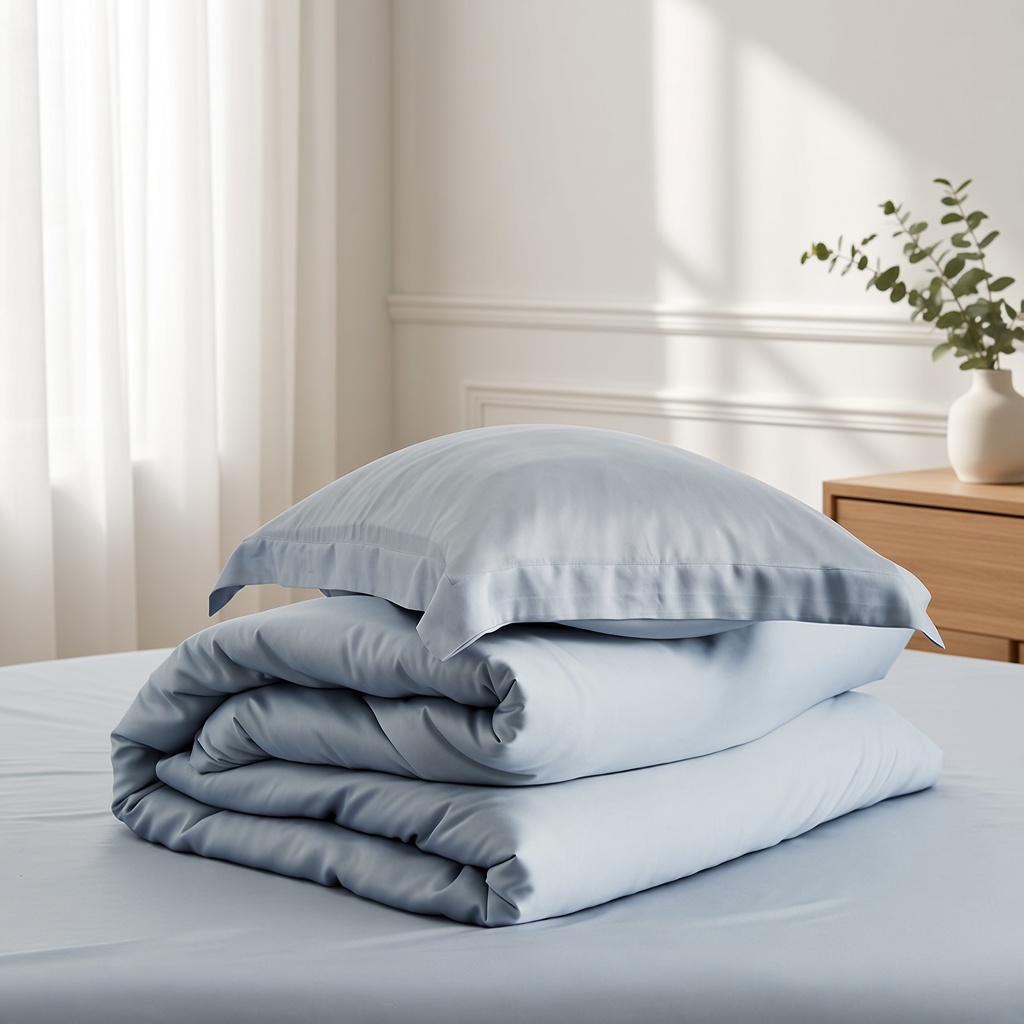 Solid Tencel Silky Bedding Set