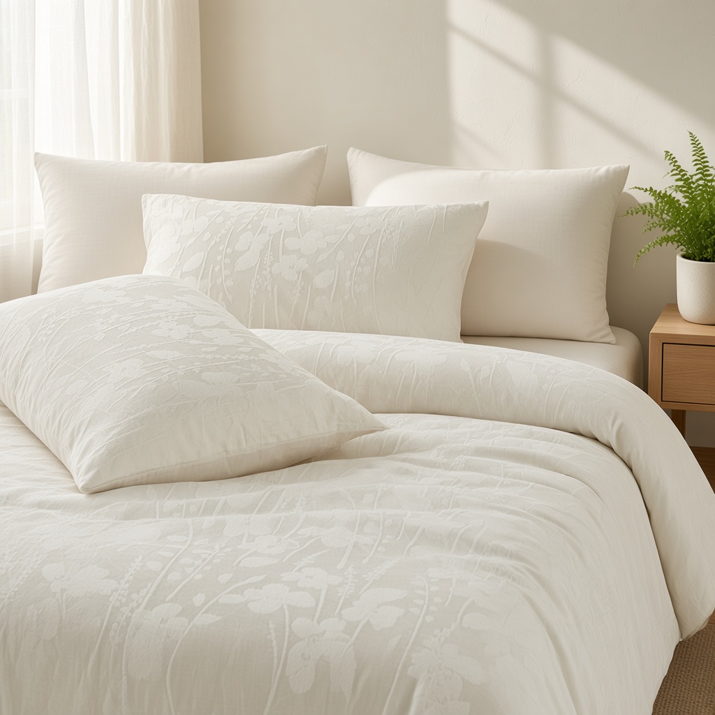 Tencel Cotton Jacquard Breathable Bedding Set