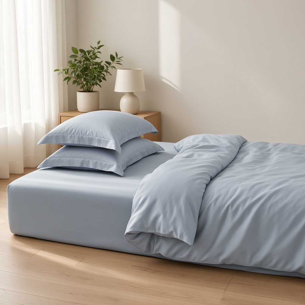 Solid Tencel Silky Bedding Set
