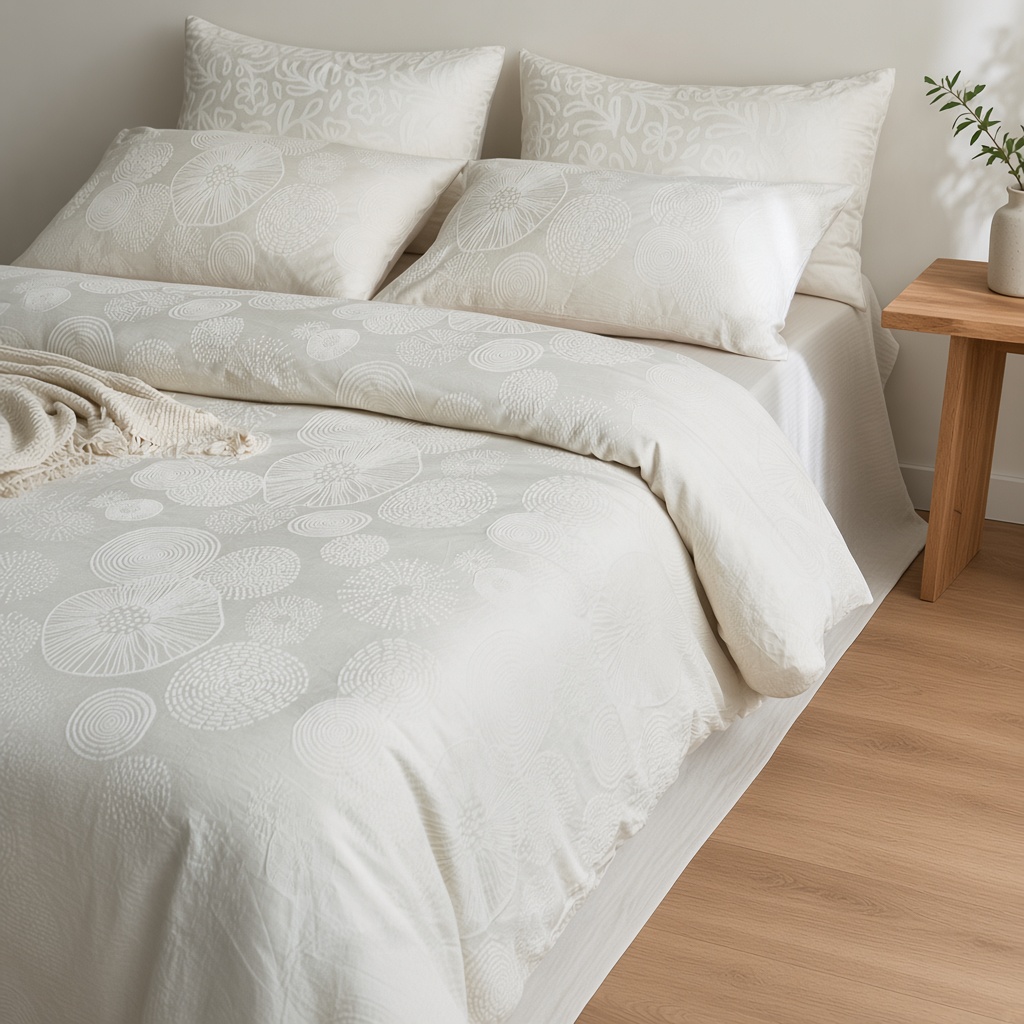 Tencel Cotton Jacquard Moisture-Wicking Bedding Set
