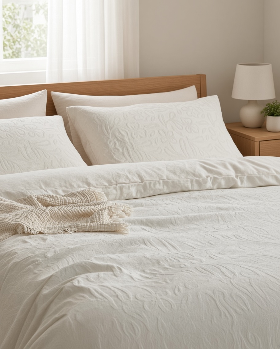 Tencel Cotton Jacquard Breathable Bedding Set