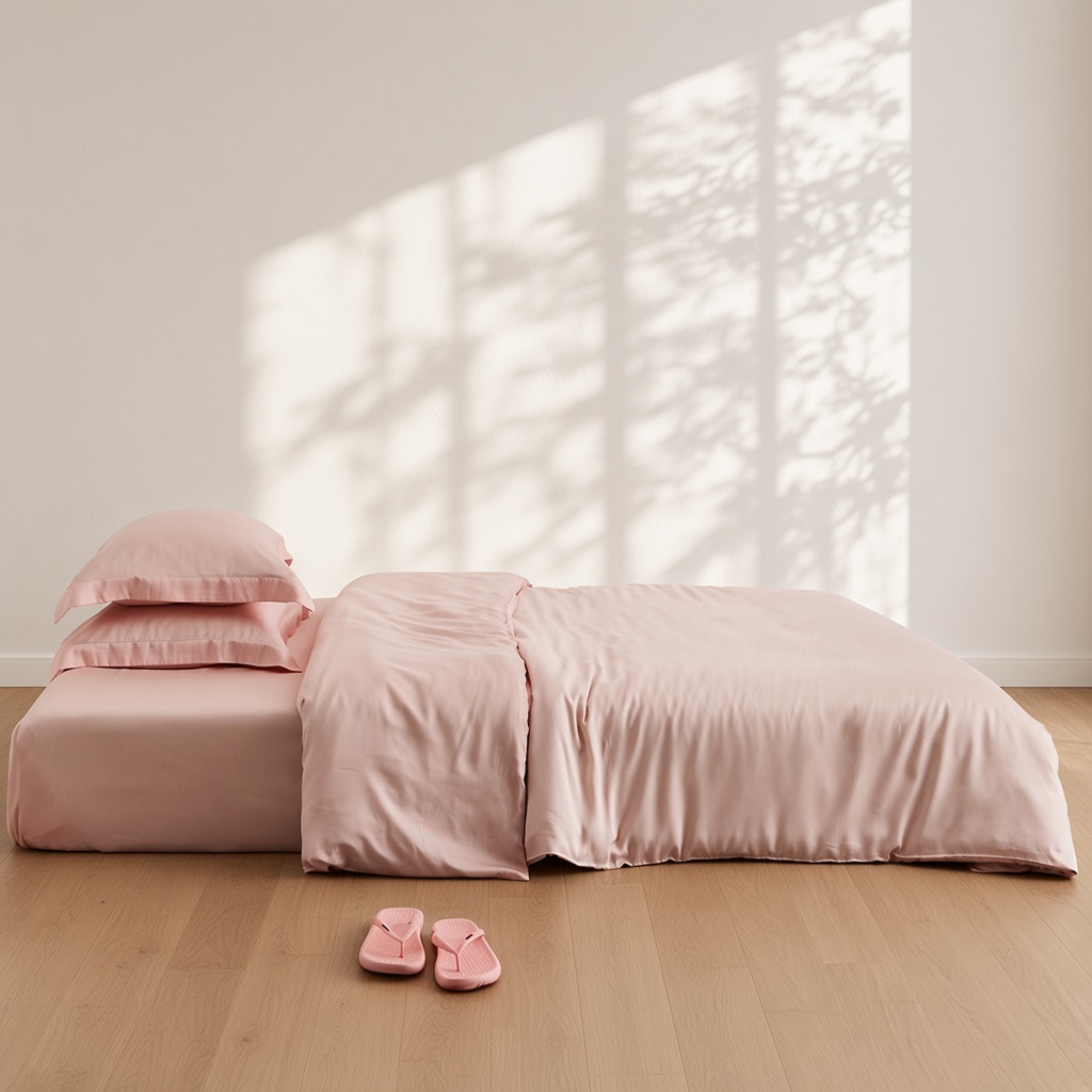 Solid Tencel Silky Bedding Set